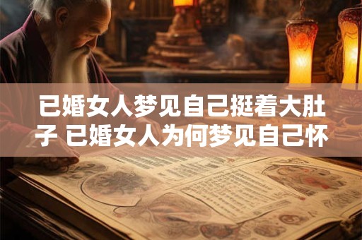 详细阅读:已婚女人梦见自己挺着大肚子 已婚女人为何梦见自己怀孕 已婚女人梦见自己挺着大肚子 已婚女人为何梦见自己怀孕