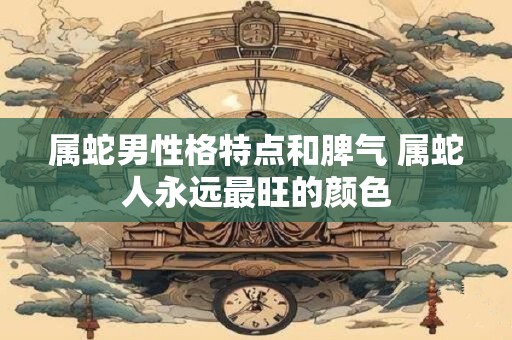 属蛇男性格特点和脾气 属蛇人永远最旺的颜色 属蛇男性格特点和脾气 属蛇人永远最旺的颜色
