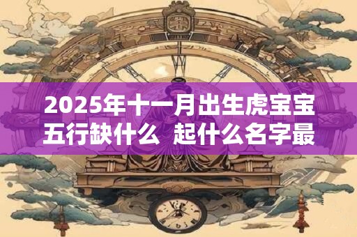 2025年十一月出生虎宝宝五行缺什么  起什么名字最好