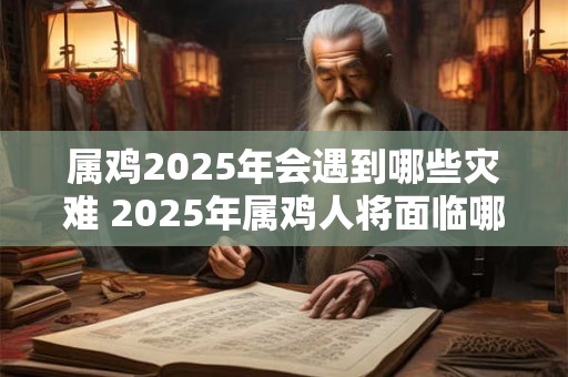 属鸡2025年会遇到哪些灾难 2025年属鸡人将面临哪些灾难