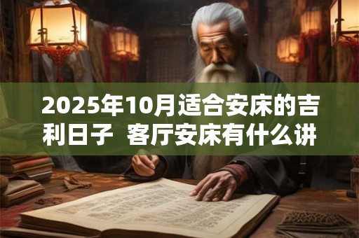 2025年10月适合安床的吉利日子  客厅安床有什么讲究