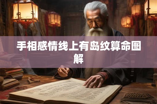手相感情线上有岛纹算命图解