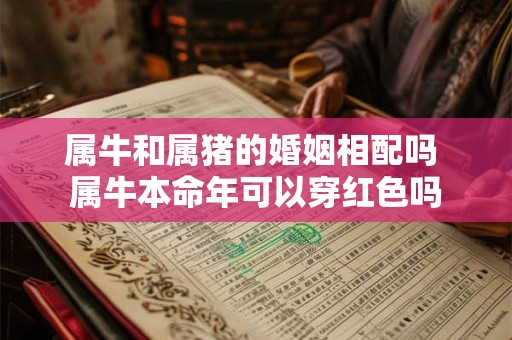 属牛和属猪的婚姻相配吗 属牛本命年可以穿红色吗