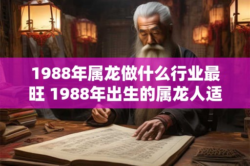 1988年属龙做什么行业最旺 1988年出生的属龙人适合从事哪个行业