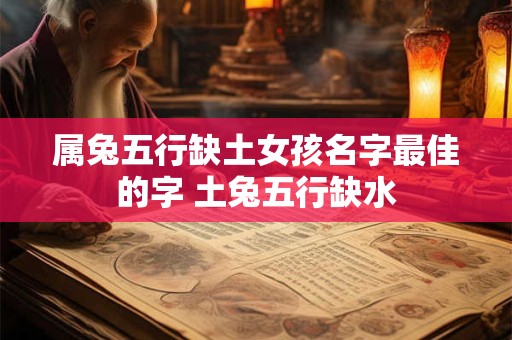 详细阅读:属兔五行缺土女孩名字最佳的字 土兔五行缺水 属兔五行缺土女孩名字最佳的字 土兔五行缺水