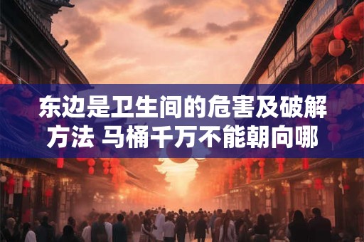 东边是卫生间的危害及破解方法 马桶千万不能朝向哪里