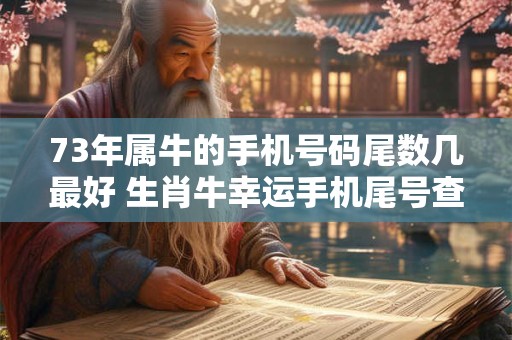 73年属牛的手机号码尾数几最好 生肖牛幸运手机尾号查询