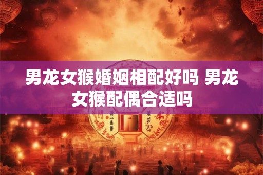 男龙女猴婚姻相配好吗 男龙女猴配偶合适吗