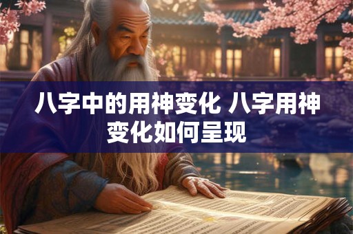 八字中的用神变化 八字用神变化如何呈现