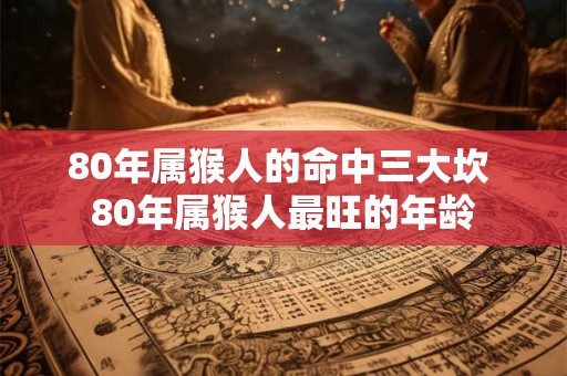 80年属猴人的命中三大坎 80年属猴人最旺的年龄