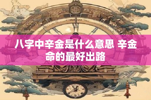 八字中辛金是什么意思 辛金命的最好出路 八字中辛金是什么意思 辛金命的最好出路