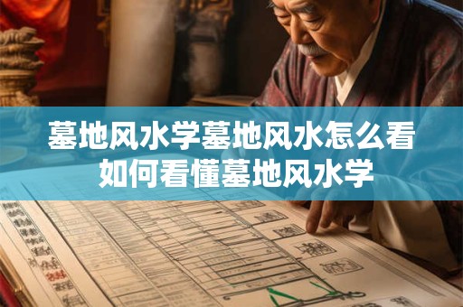 墓地风水学墓地风水怎么看 如何看懂墓地风水学