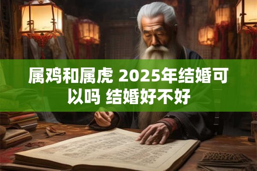 属鸡和属虎 2025年结婚可以吗 结婚好不好
