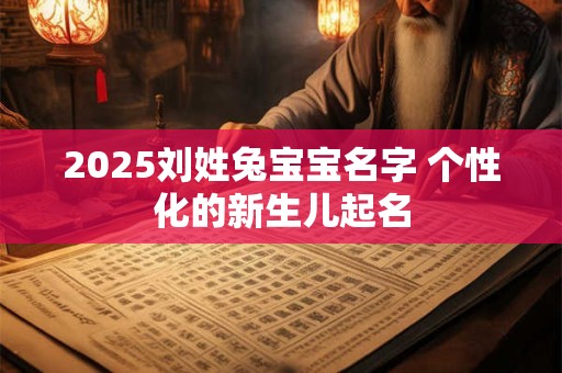 2025刘姓兔宝宝名字 个性化的新生儿起名