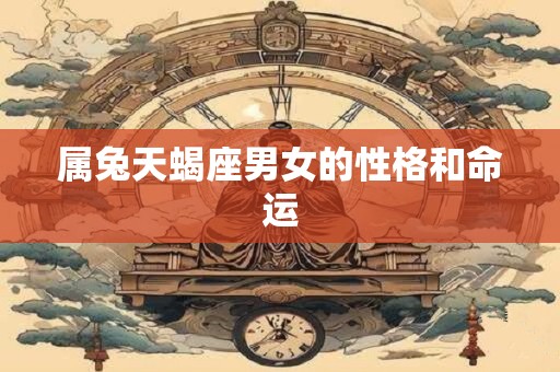 属兔天蝎座男女的性格和命运