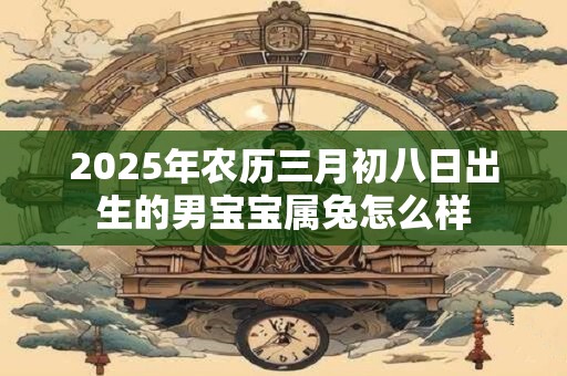 2025年农历三月初八日出生的男宝宝属兔怎么样