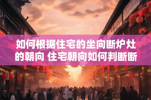 如何根据住宅的坐向断炉灶的朝向 住宅朝向如何判断断炉灶方向