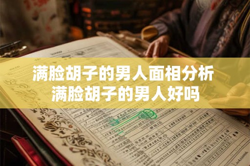 满脸胡子的男人面相分析 满脸胡子的男人好吗