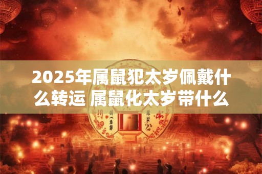 2025年属鼠犯太岁佩戴什么转运 属鼠化太岁带什么东西最好