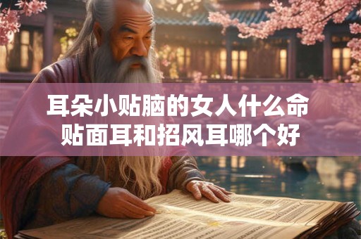 耳朵小贴脑的女人什么命 贴面耳和招风耳哪个好