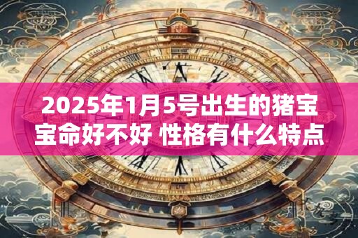 2025年1月5号出生的猪宝宝命好不好 性格有什么特点
