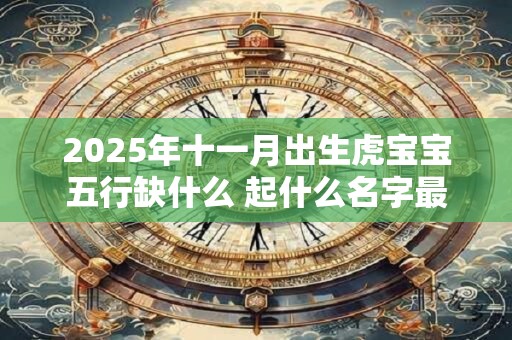2025年十一月出生虎宝宝五行缺什么 起什么名字最好