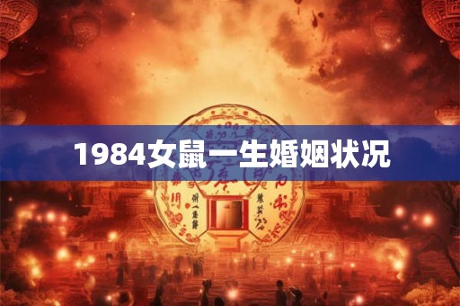 1984女鼠一生婚姻状况