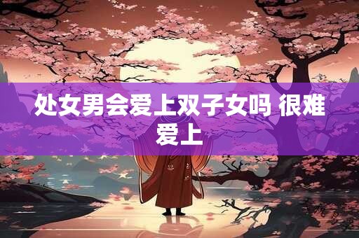处女男会爱上双子女吗 很难爱上