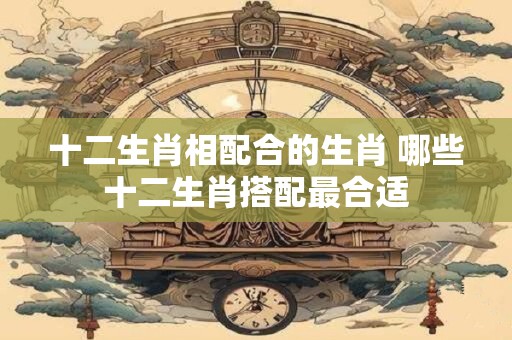 十二生肖相配合的生肖 哪些十二生肖搭配最合适