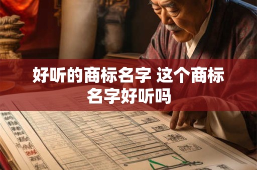 好听的商标名字 这个商标名字好听吗