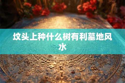 坟头上种什么树有利墓地风水