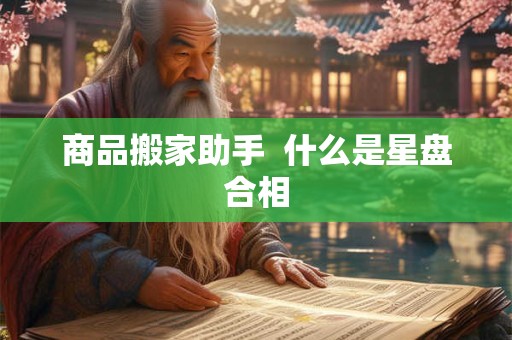 商品搬家助手  什么是星盘合相
