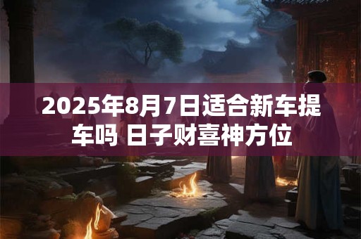 2025年8月7日适合新车提车吗 日子财喜神方位