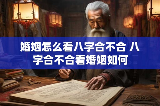 婚姻怎么看八字合不合 八字合不合看婚姻如何