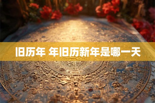 旧历年 年旧历新年是哪一天