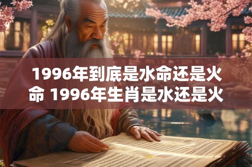 1996年到底是水命还是火命 1996年生肖是水还是火