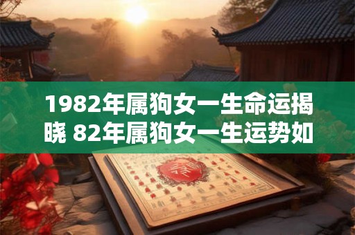 详细阅读:1982年属狗女一生命运揭晓 82年属狗女一生运势如何 1982年属狗女一生命运揭晓 82年属狗女一生运势如何