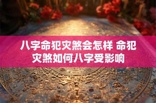 八字命犯灾煞会怎样 命犯灾煞如何八字受影响