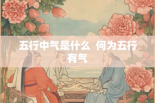 五行中气是什么  何为五行有气