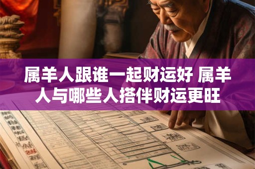 属羊人跟谁一起财运好 属羊人与哪些人搭伴财运更旺