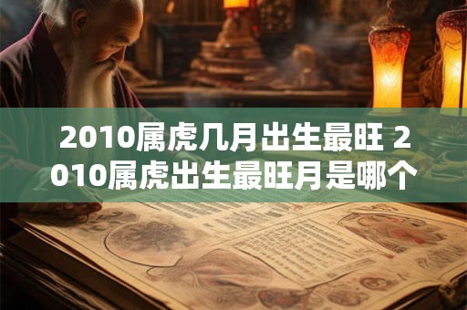2010属虎几月出生最旺 2010属虎出生最旺月是哪个
