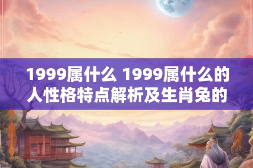 1999属什么 1999属什么的人性格特点解析及生肖兔的桃花运