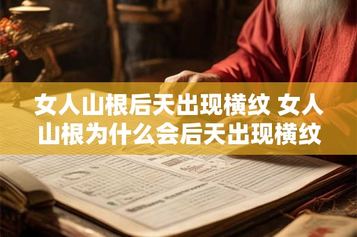 女人山根后天出现横纹 女人山根为什么会后天出现横纹