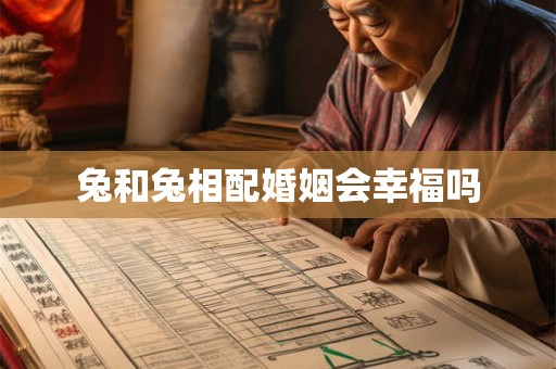 兔和兔相配婚姻会幸福吗