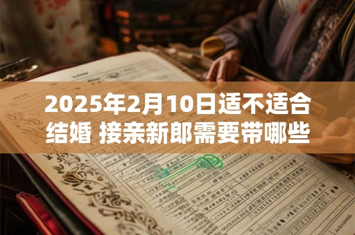 2025年2月10日适不适合结婚 接亲新郎需要带哪些人