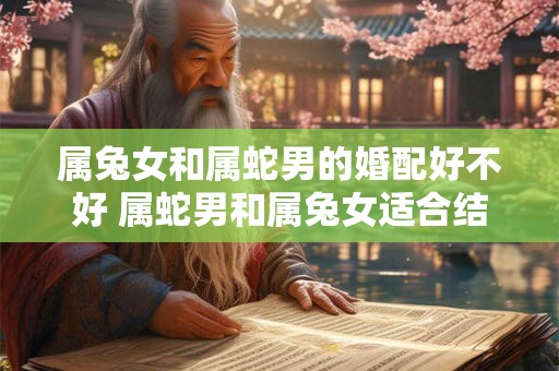 属兔女和属蛇男的婚配好不好 属蛇男和属兔女适合结婚吗