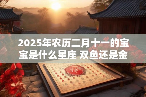 2025年农历二月十一的宝宝是什么星座 双鱼还是金牛
