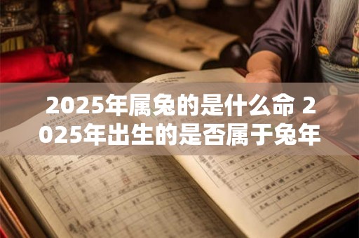 2025年属兔的是什么命 2025年出生的是否属于兔年