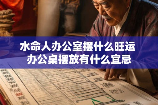 水命人办公室摆什么旺运 办公桌摆放有什么宜忌