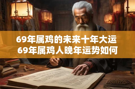 69年属鸡的未来十年大运 69年属鸡人晚年运势如何